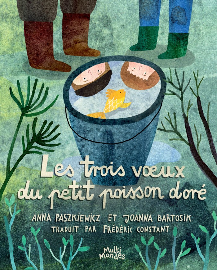 Couverture du livre Les trois vœux du petit poisson doré