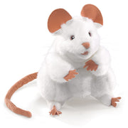 Marionnette Souris blanche Folkmanis