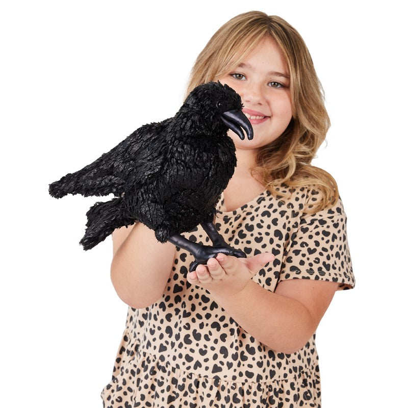 Crow Hand Puppet – Folkmanis