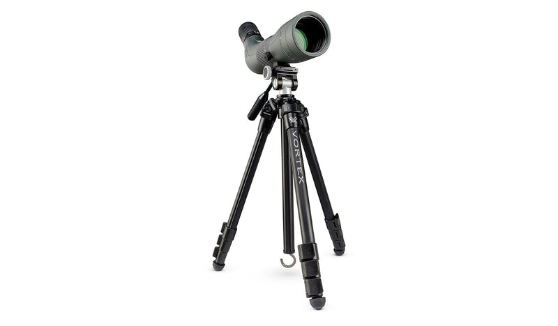 Vortex Mountain Pass aluminum tripod with 2-way pan head