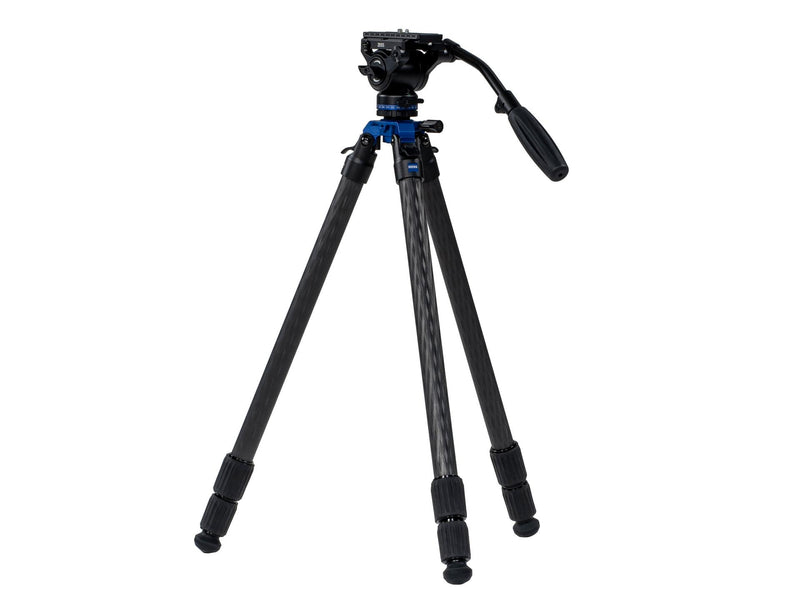 ZEISS Pro-Series Tripod Kit Lightweight carbon fiber tripod with fluid head for Science and Nature from Le Naturaliste