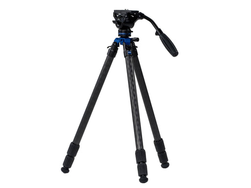 ZEISS Pro-Series Tripod Kit Lightweight carbon fiber tripod with fluid head for Science and Nature from Le Naturaliste