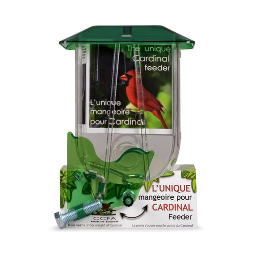 THE UNIQUE CARDINAL FEEDER for Science and Nature from Le Naturaliste