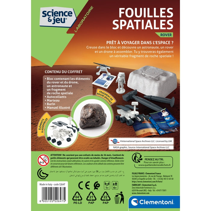 FOUILLES SPATIALES - ROVER for Science and Nature from Le Naturaliste