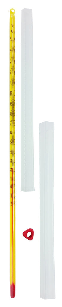 RED SPIRIT GLASS THERMOMETER -20 TO 150ºC for Science and Nature from Le Naturaliste
