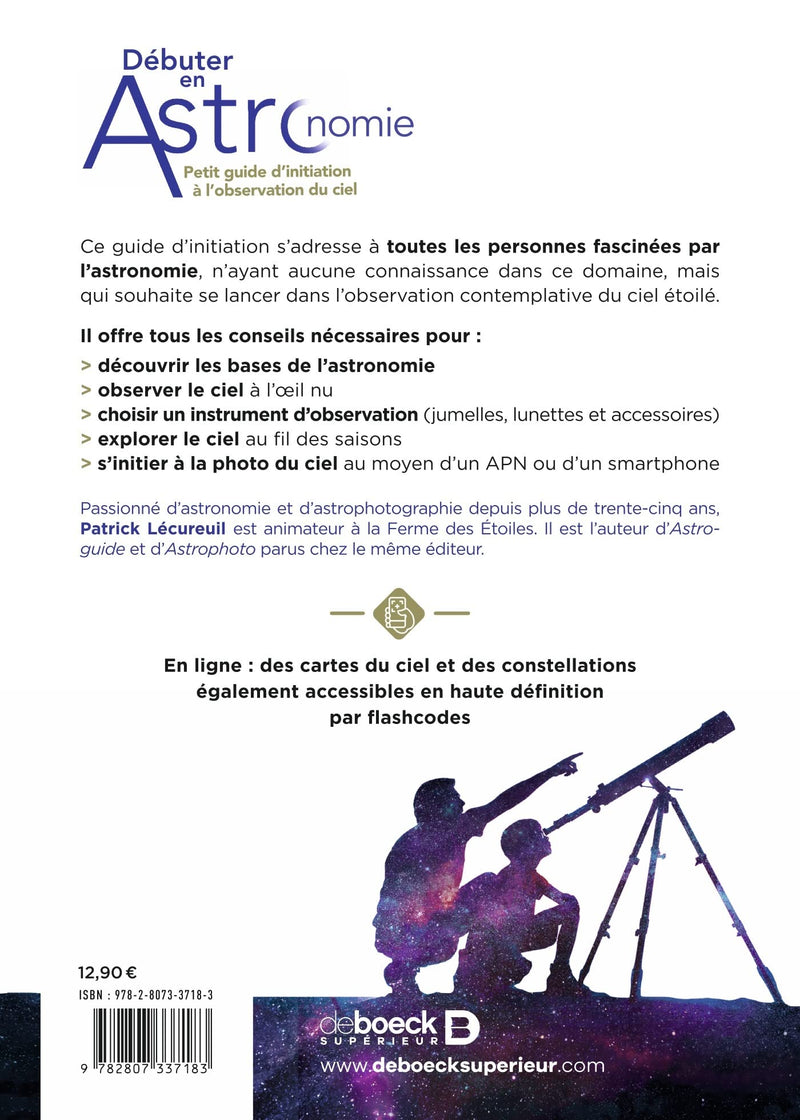 DÉBUTER EN ASTRONOME - PETIT GUIDE D'INITIATION À L'OBSERVATION DU CIEL for Science and Nature from Le Naturaliste