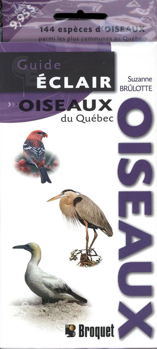 GUIDE ECLAIR OISEAUX DU QUÉBEC for Science and Nature from Le Naturaliste