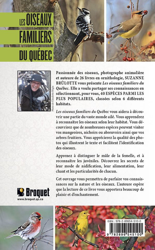 OISEAUX FAMILIERS DU QUÉBEC for Science and Nature from Le Naturaliste