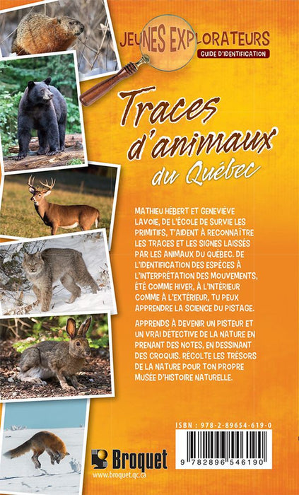 TRACES D'ANIMAUX (JEUNES EXPLORATEURS) for Science and Nature from Le Naturaliste