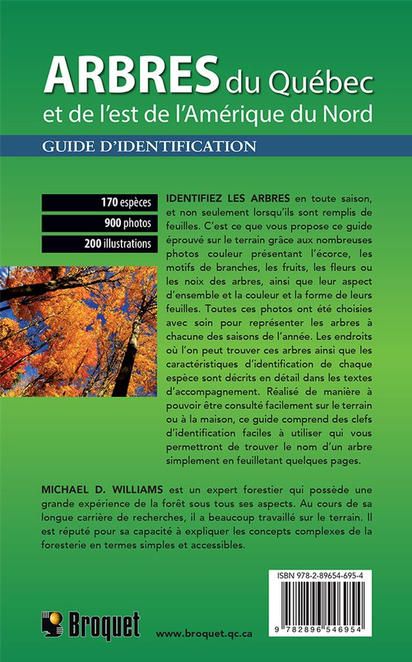 ARBRES DU QUÉBEC ET DE L'EST DE L'AMÉRIQUE DU NORD for Science and Nature from Le Naturaliste