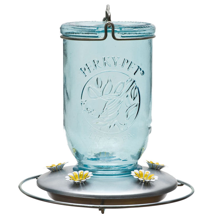 MASON JAR COLIBRI FEEDER for Science and Nature from Le Naturaliste