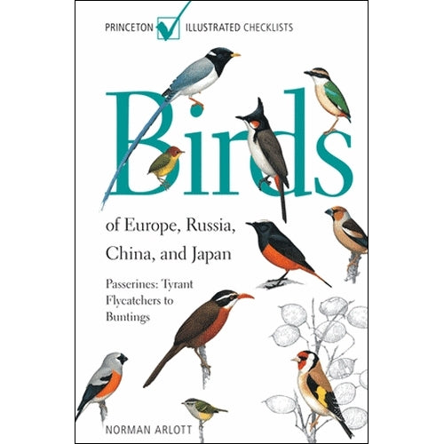 BIRDS OF EUROPE, RUSSIA, CHINA AND JAPAN - PASSERINES for Science and Nature from Le Naturaliste