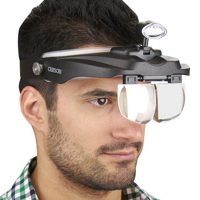 CARSON MAGNIVISOR DELUXE HEAD MAGNIFIER for Science and Nature from Le Naturaliste