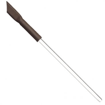 RUBBER POLICEMAN W/ 15CM GLASS ROD for Science and Nature from Le Naturaliste