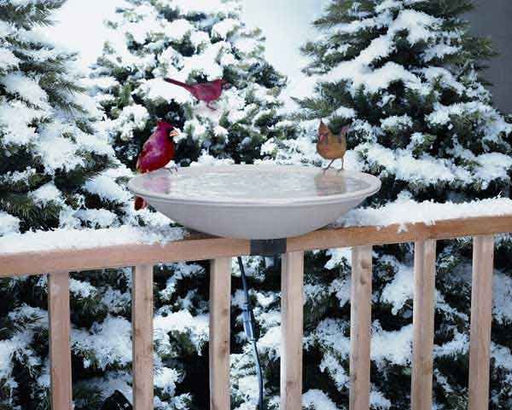 20'' HEATED BIRD BATH for Science and Nature from Le Naturaliste