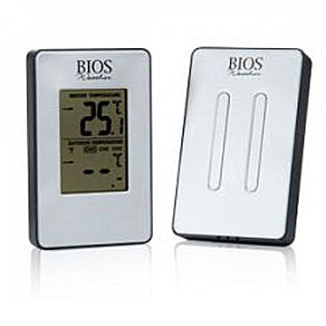 Thermor Bios Indoor/Outdoor Wireless Thermometer (Silver)