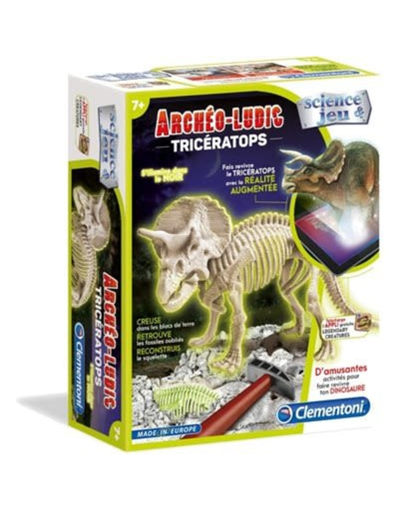 ARCHEO-LUDIC TRICERATOPS for Science and Nature from Le Naturaliste